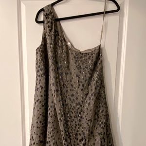 MSSP, one shoulder dress. NEW WITH TAGS